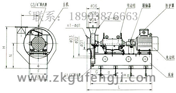 MQ、MZ煤氣增壓鼓風(fēng)機(jī)系列